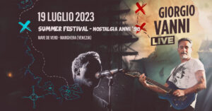 Giorgio Vanni Mini Live – Summer Festival Nostalgia anni ’90