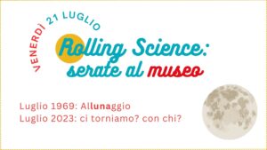 🟡 Rolling Science: serata al museo – LUNA