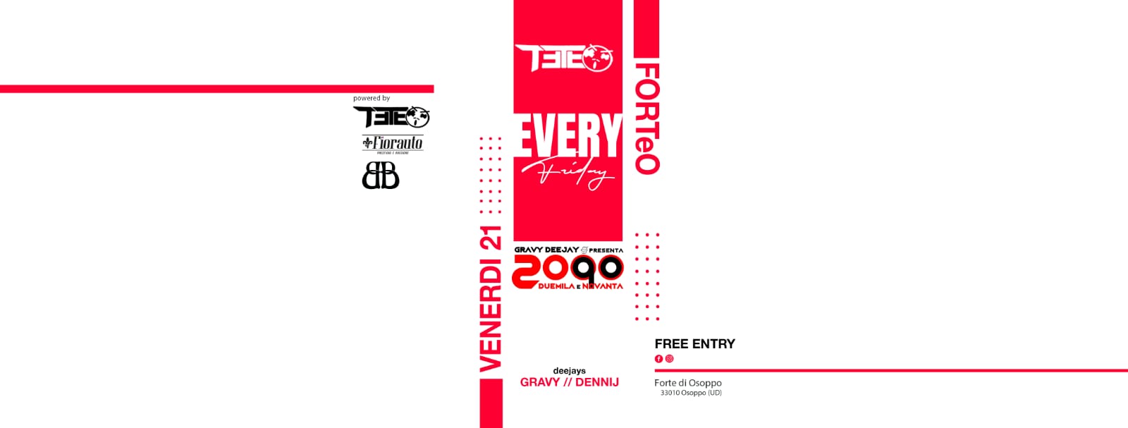 FORTeO - Every Party 2090 - 21.07.23 - FORTeO - Every Party 2090 - 21.07.23 - EventiFVG.it