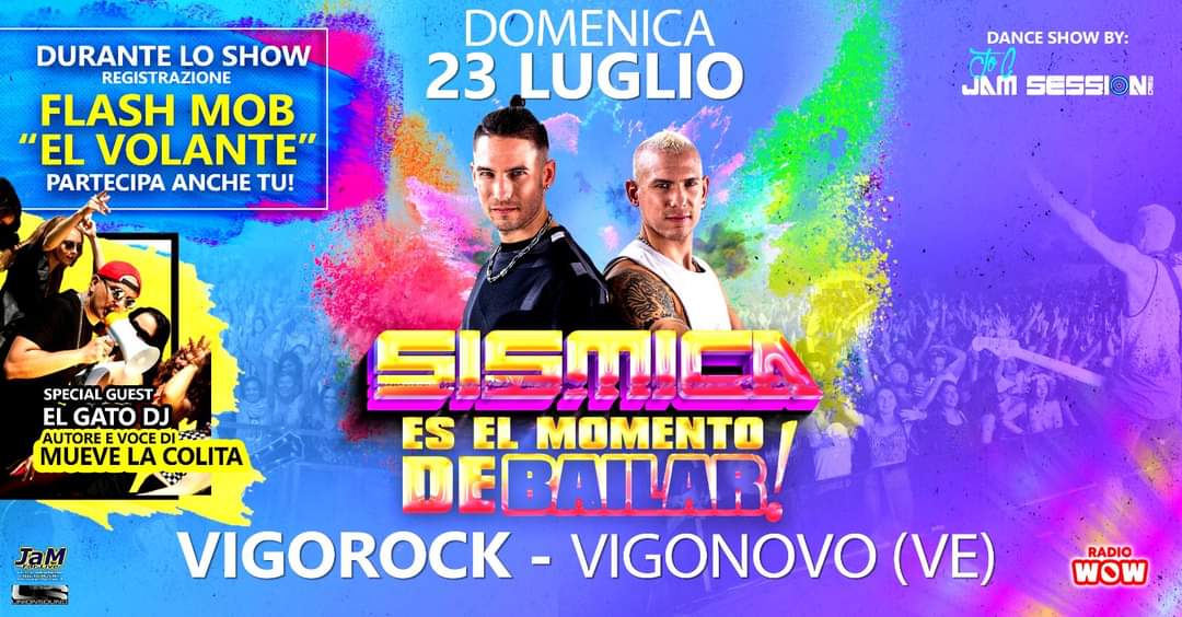 SISMICA - Vigorock Vigonovo (VE) - SISMICA - Vigorock Vigonovo (VE) - EventiFVG.it