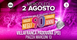 Voglio Tornare Negli Anni 90 ® • Villafranca Padovana (PD)