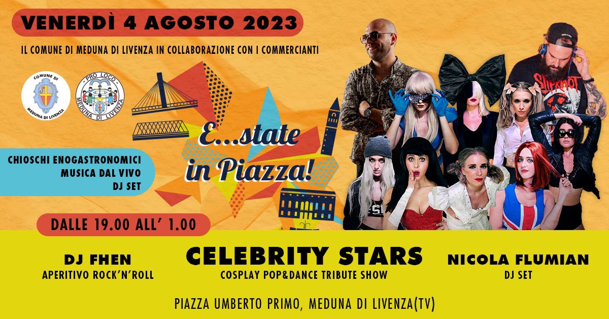 E...state in Piazza! @ Meduna di Livenza - EventiFVG.it
