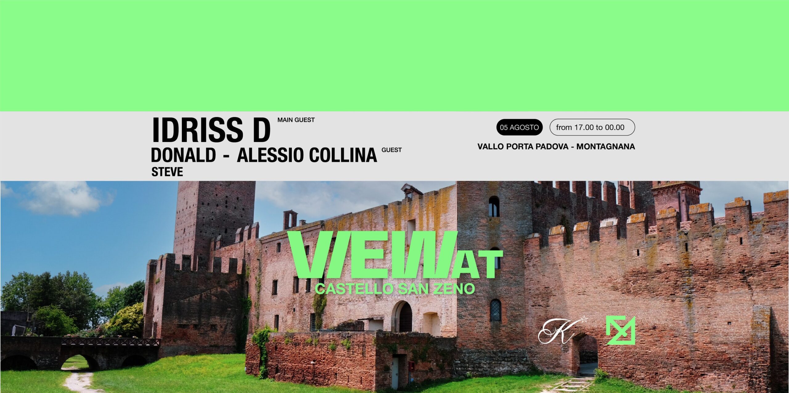 VIEW at Castello San Zeno - Vallo Porta Padova, Montagnana - EventiFVG.it