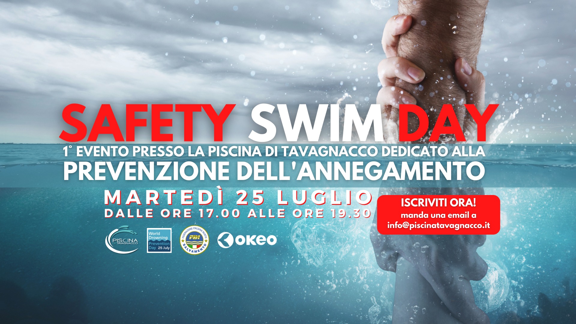 SAFETY SWIM DAY - 1° Evento dedicato alla Prevenzione dell'Annegamento - SAFETY SWIM DAY - 1° Evento dedicato alla Prevenzione dell'Annegamento - EventiFVG.it