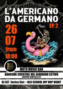 LβAMERICANO DA GERMANO EP.2 W/ @ENRICO SIST DJ β’OLD SCHOOL HIP HOP NIGHTβ’