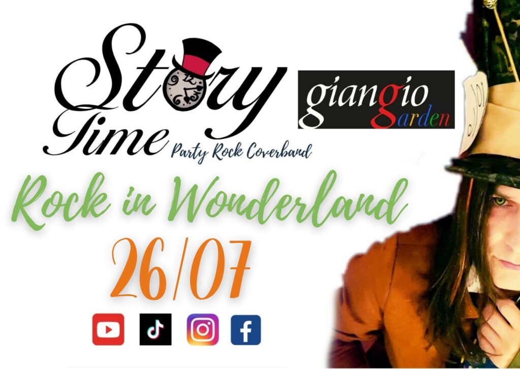 Rock in Wonderland - Storytime @Giangio's Garden - Rock in Wonderland - Storytime @Giangio's Garden - EventiFVG.it