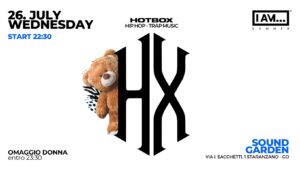 26 JULY | WEDNESDAY | HOTBOX