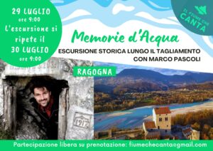 MEMORIE D’ACQUA – Escursione storica lungo il Tagliamento con Marco Pascoli