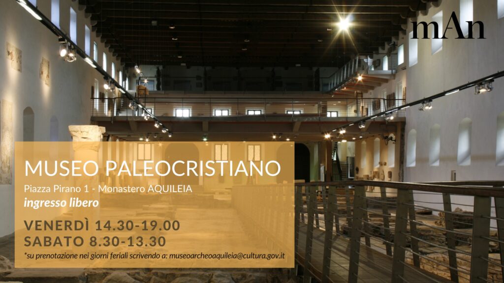 Aperture MUSEO PALEOCRISTIANO - EventiFVG.it