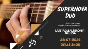 SUPERNOVA DUO LIVE @ AGLI ALBERONI – BRUSSA
