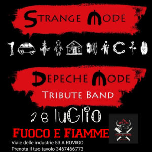 STRANGE MODE DEPECHE MODE TRIBUTE BAND