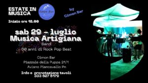Musica Artigiana @ Cimon Bar 29 07 23