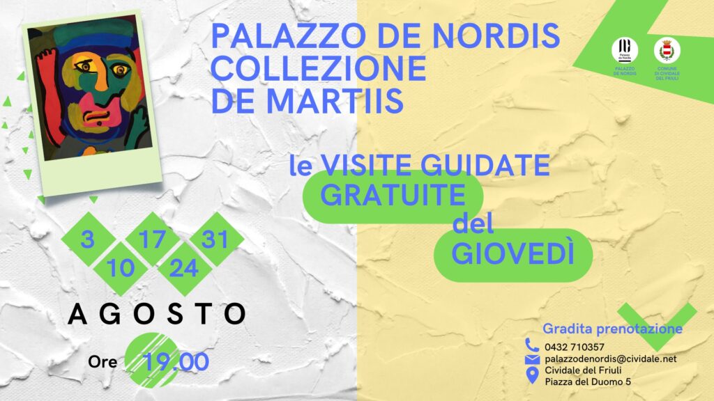 VISITE GUIDATE GRATUITE / PALAZZO DE NORDIS - COLLEZIONE DE MARTIIS - EventiFVG.it
