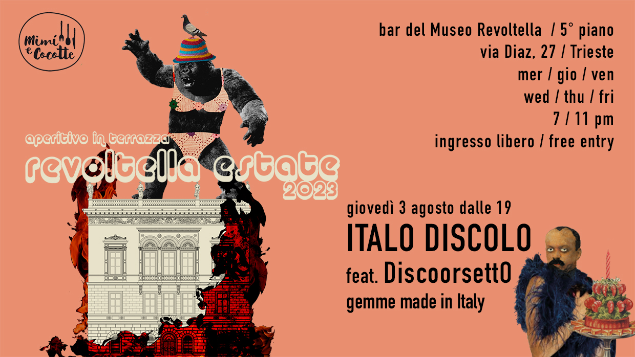 Revoltella Estate 23 - Italo Discolo feat. DiscoorsettO - Revoltella Estate 23 - Italo Discolo feat. DiscoorsettO - EventiFVG.it