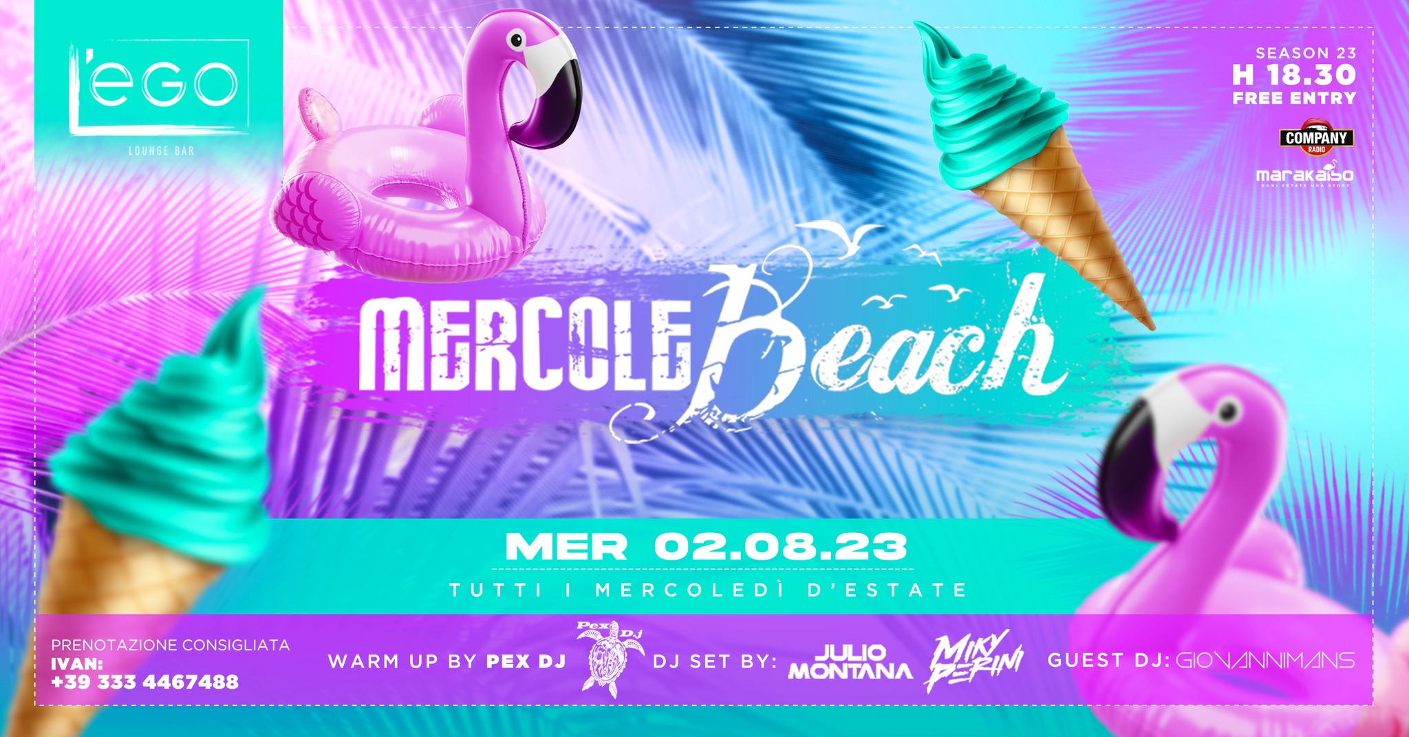 - Mercolebeach - 02 Agosto - Guest Dj GIOVANNI MANS - - Mercolebeach - 02 Agosto - Guest Dj GIOVANNI MANS - EventiFVG.it