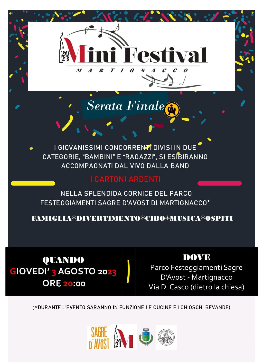 MiniFestival Martigacco 2023 - MiniFestival Martigacco 2023 - EventiFVG.it