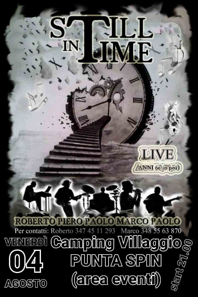 Still in Time band live @ Camping Punta Spin - EventiFVG.it