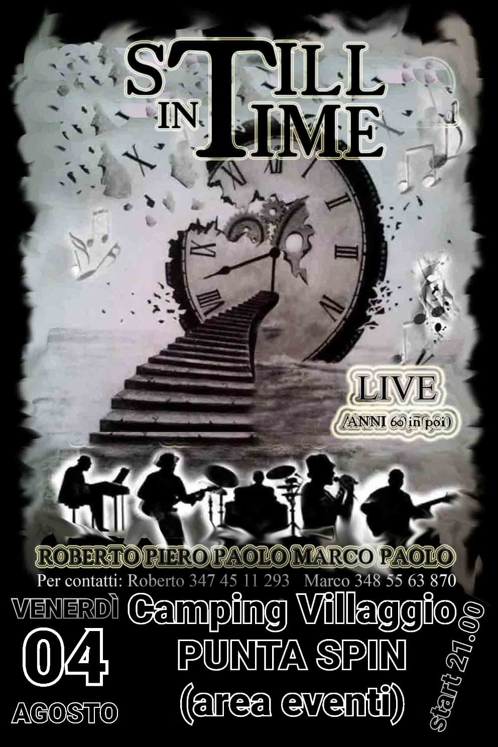 Still in Time band live @ Camping Punta Spin - EventiFVG.it