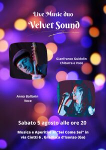 Serata Live Music Duo 🎸 Velvet Sound 🎤