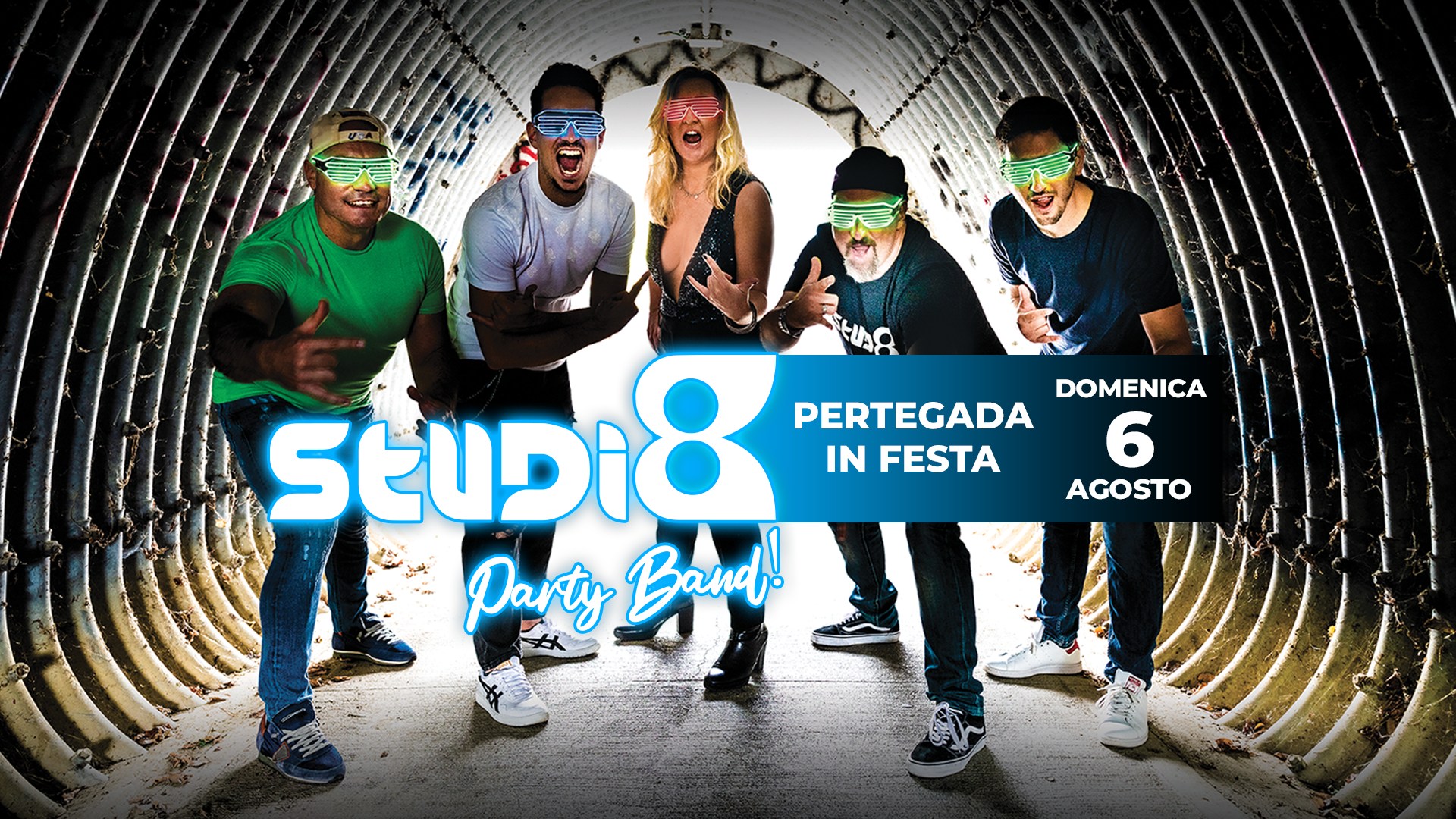 Studio8 Party Band @ PERTEGADA IN FESTA (UD)