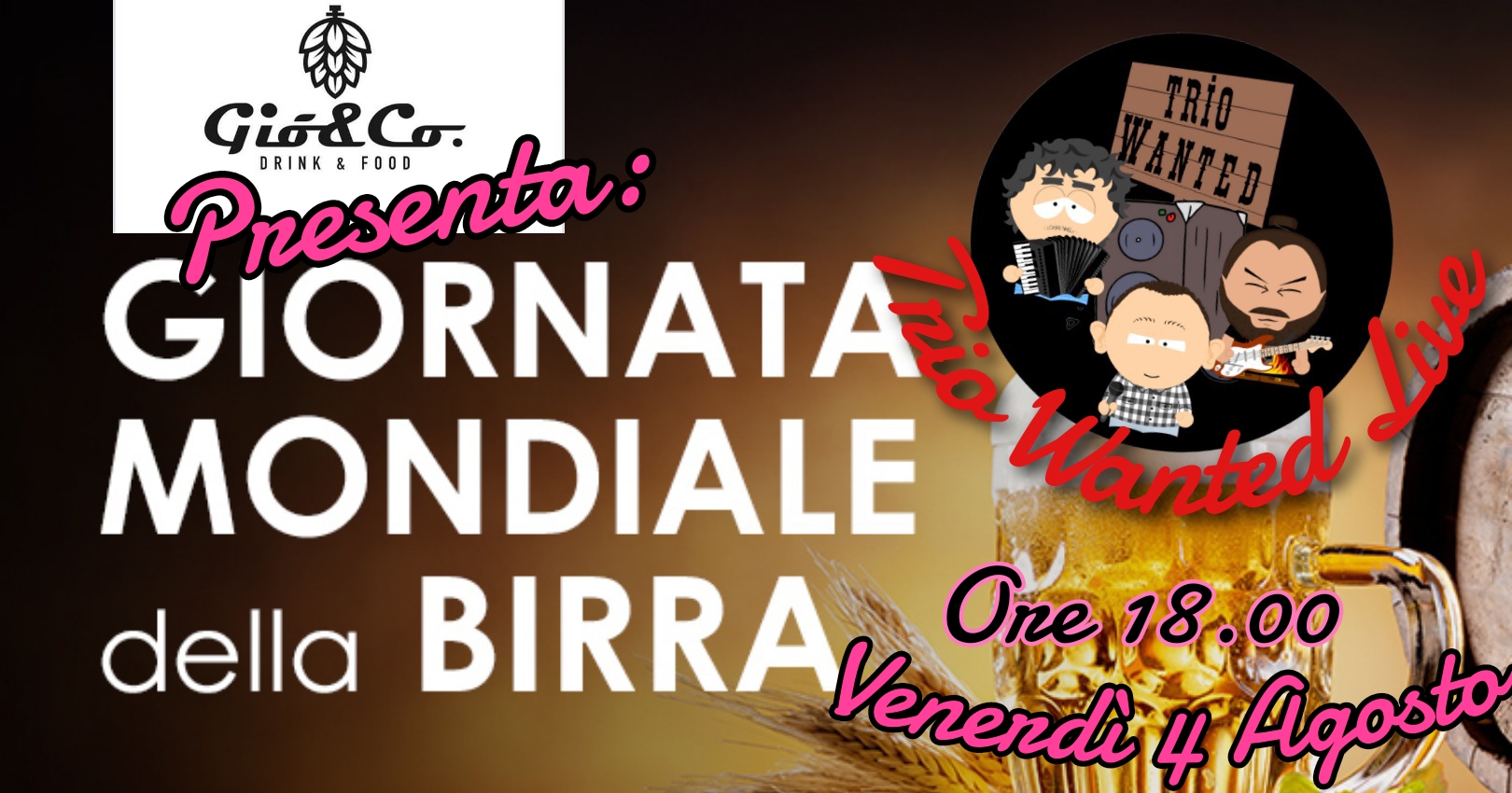 Trio Wanted Live @ Giò & Co. - EventiFVG.it