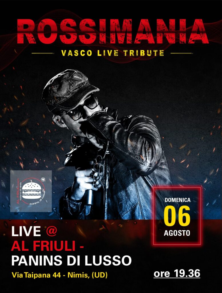 RossiMania live Nimis (UD) - Al Friuli - Panins di Lusso - RossiMania live Nimis (UD) - Al Friuli - Panins di Lusso - EventiFVG.it