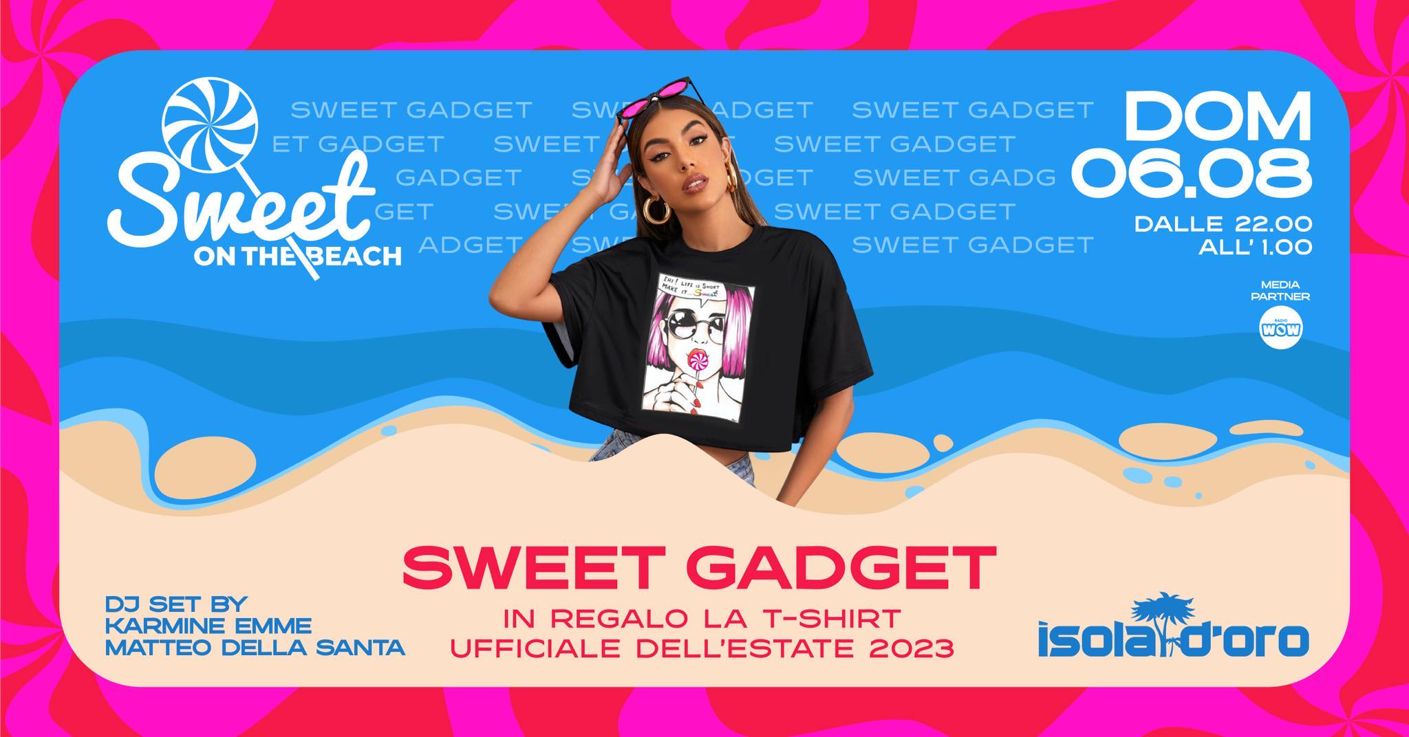 SWEET GADGET | Sweet On The Beach | Isola d’Oro - SWEET GADGET | Sweet On The Beach | Isola d’Oro - EventiFVG.it