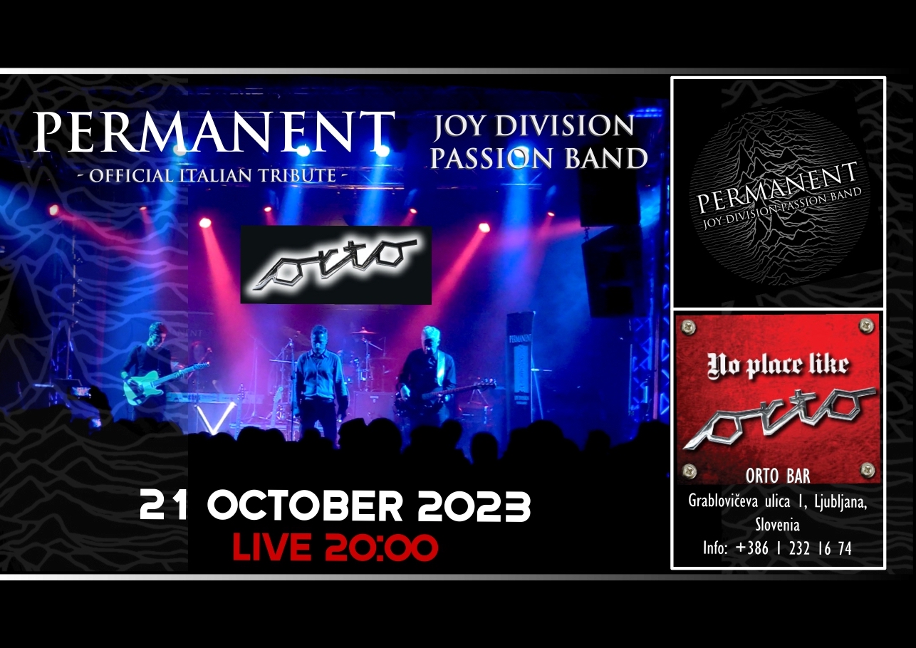 Permanent - JOY DIVISION Official Tribute - EventiFVG.it