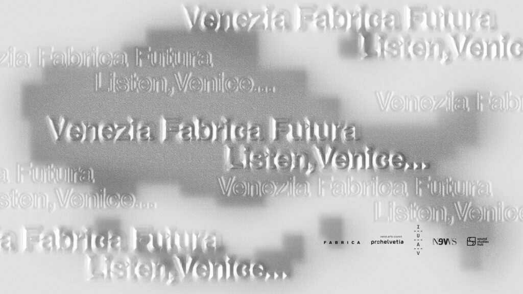 Listen, Venice...