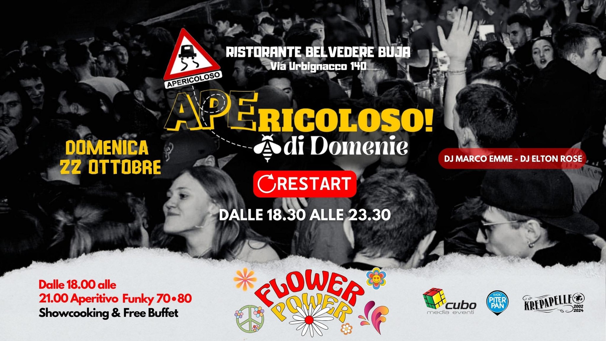 Apericoloso di Domenie ★ RESTART! ★ 22.10.23 - Apericoloso di Domenie ★ RESTART! ★ 22.10.23 - EventiFVG.it
