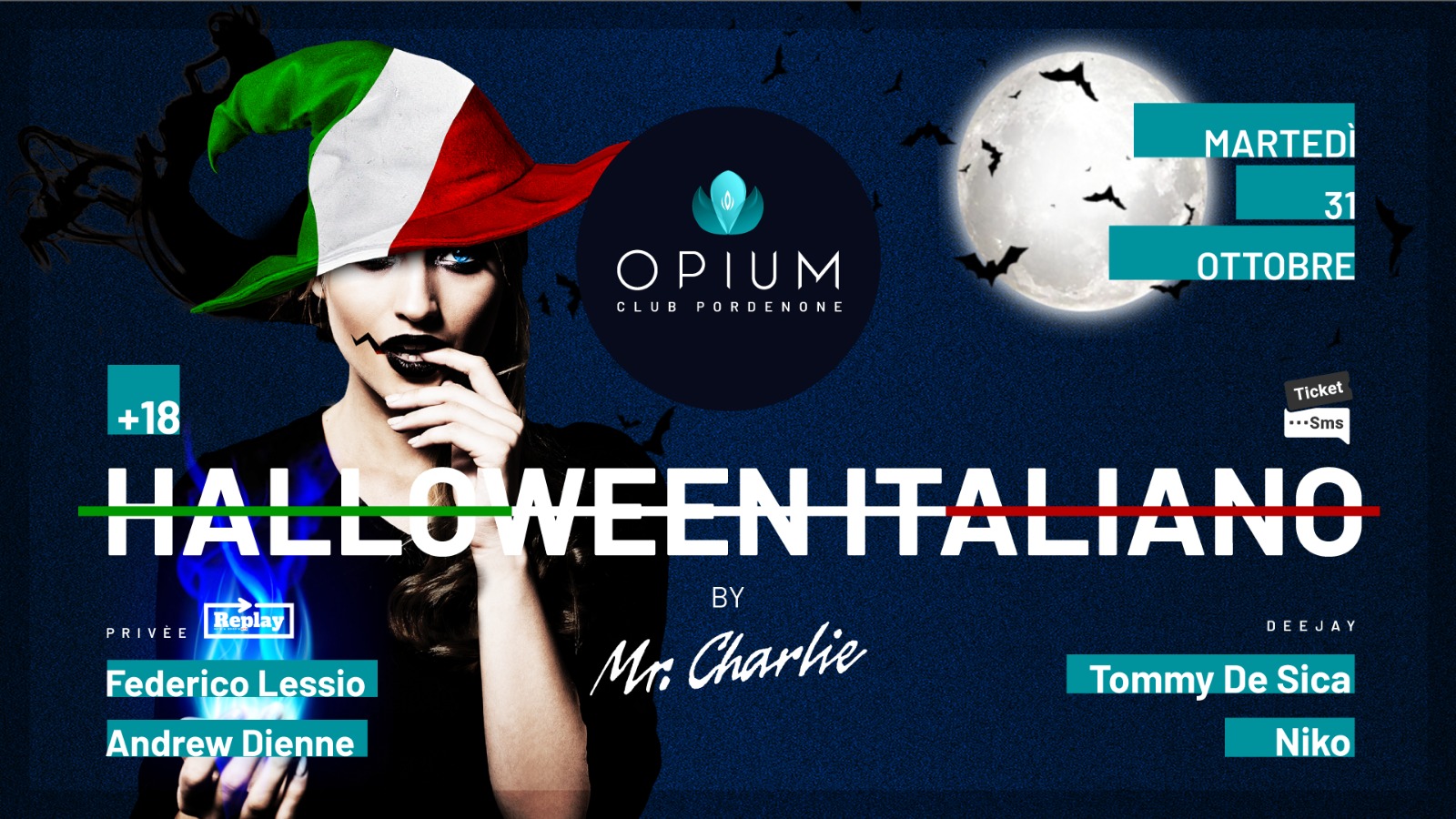 HALLOWEEN ITALIANO OPIUM by MrCharlie - EventiFVG.it