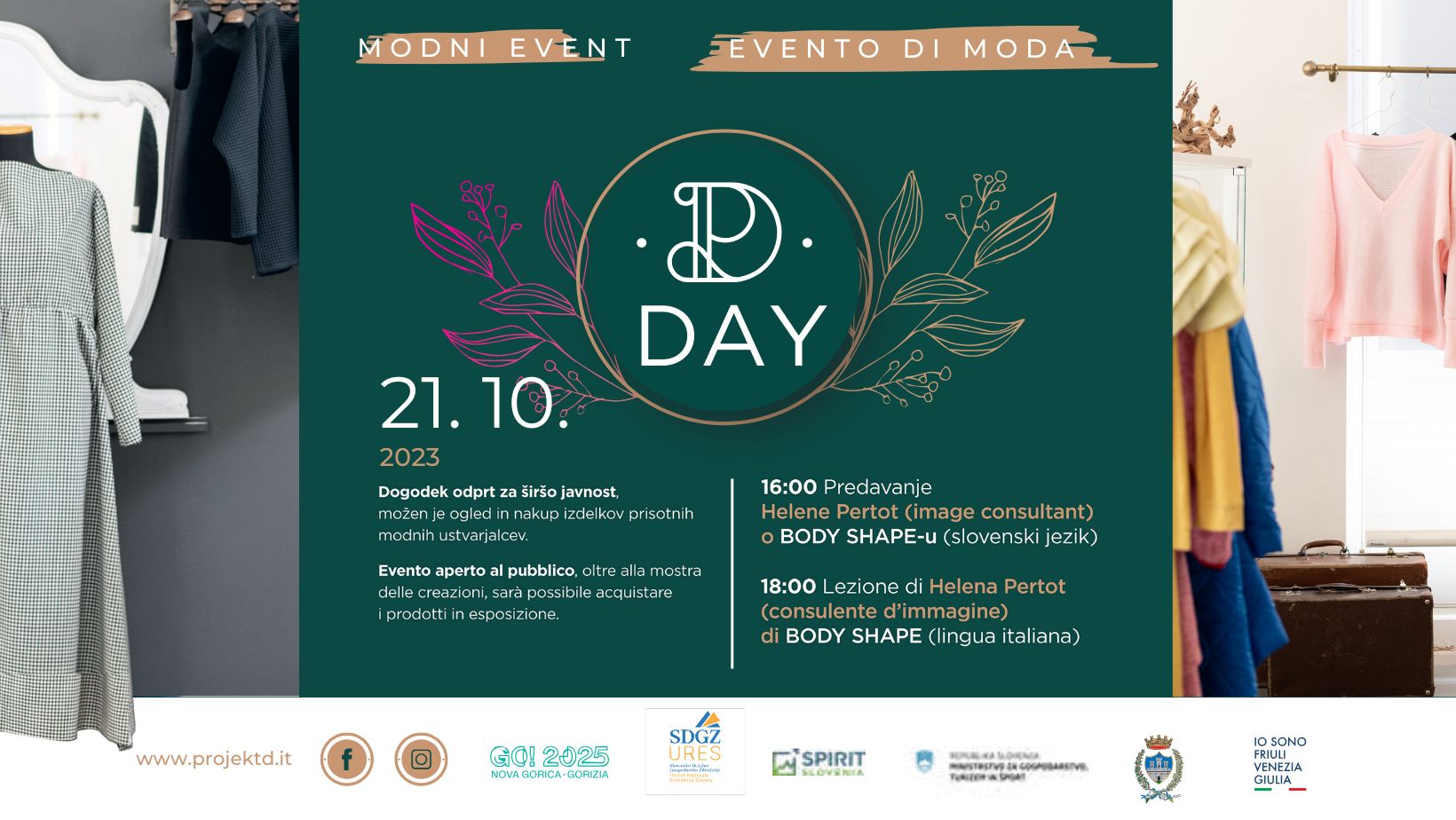 PROJEKT D - MODNI EVENT - EVENTO DI MODA - EventiFVG.it