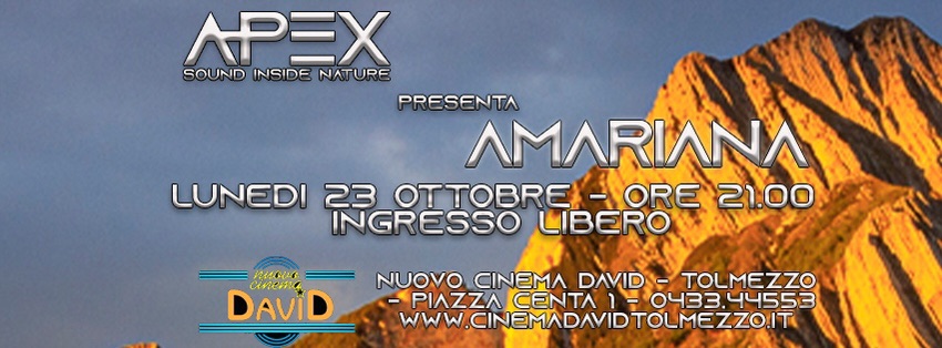 APEX - Sound Inside Nature - EventiFVG.it
