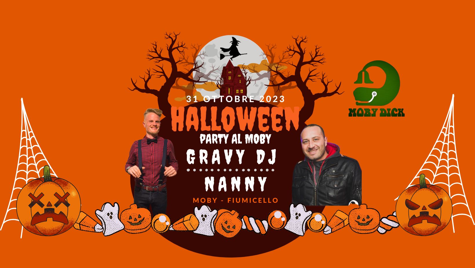 HALLOWEEN | Party al MOBY - GRAVY DJ & NANNY 31 Ottobre - HALLOWEEN | Party al MOBY - GRAVY DJ & NANNY 31 Ottobre - EventiFVG.it