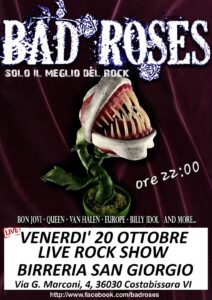 Bad Roses – Solo il meglio del Rock! @ Birreria Sangiorgio