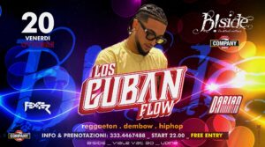 ★★★ B!SIDE ven20/10 ◆ LOS CUBAN FLOW! ◆