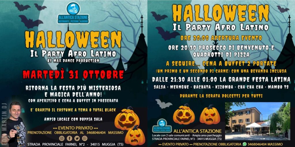 Halloween 2023 - Il party Afro Latino - EventiFVG.it