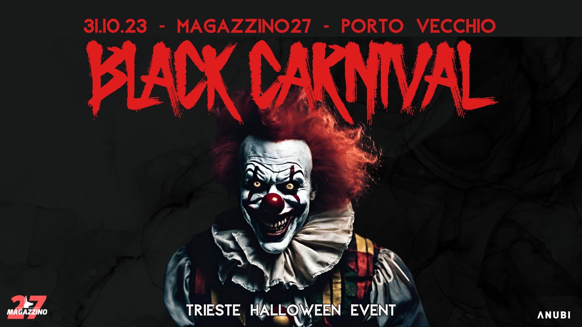 Black Carnival ✞ Trieste Halloween Event ✞ Magazzino 27 - EventiFVG.it