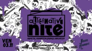ALTERNATIVE NITE – NuMetal PunkRock Grunge HardRock