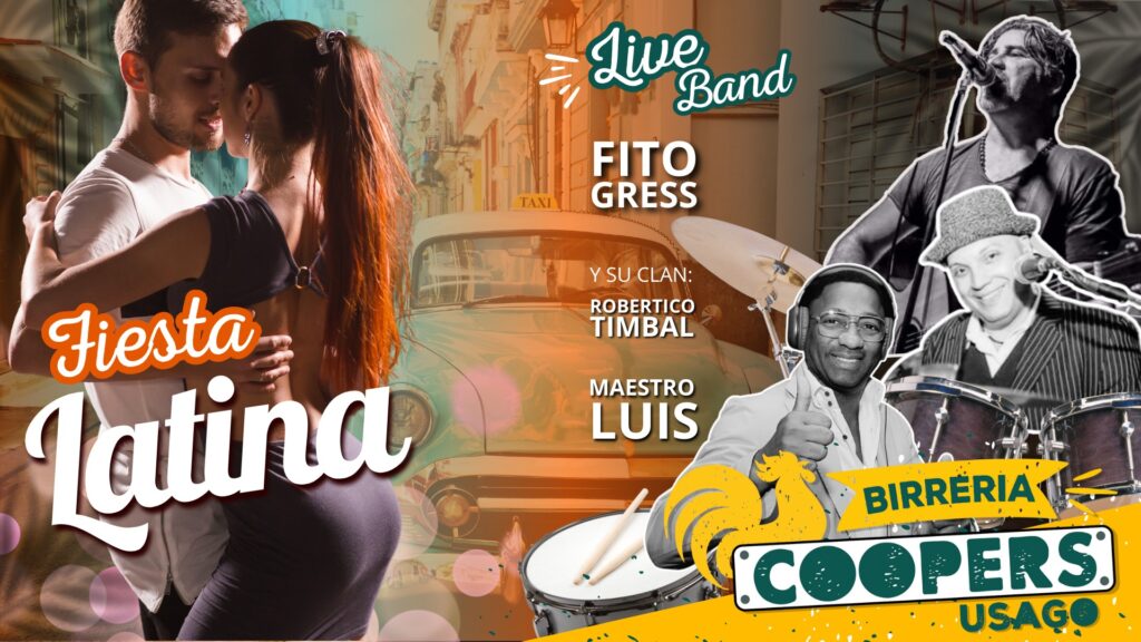 FIESTA LATINA LIVE con FITO GRESS Y SU CLAN - EventiFVG.it