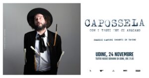 Vinicio Capossela | Con i tasti che ci abbiamo | Udine