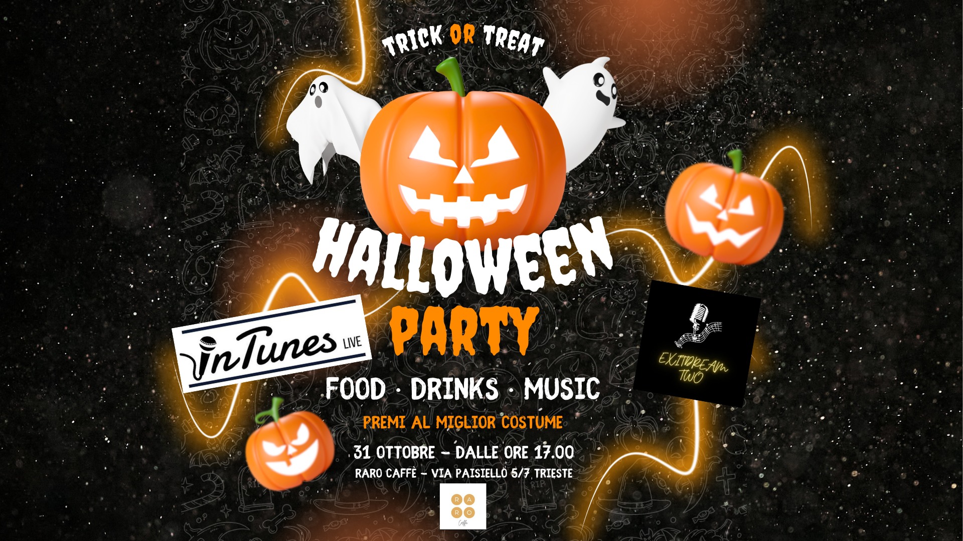 HALLOWEEN PARTY @ RARO CAFFE' - EventiFVG.it