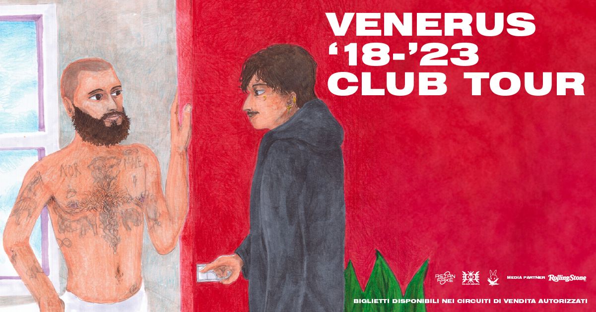 Venerus “‘18-’23 Club Tour” - TREVISO - NEW AGE CLUB – 3 novembre 2023 - EventiFVG.it