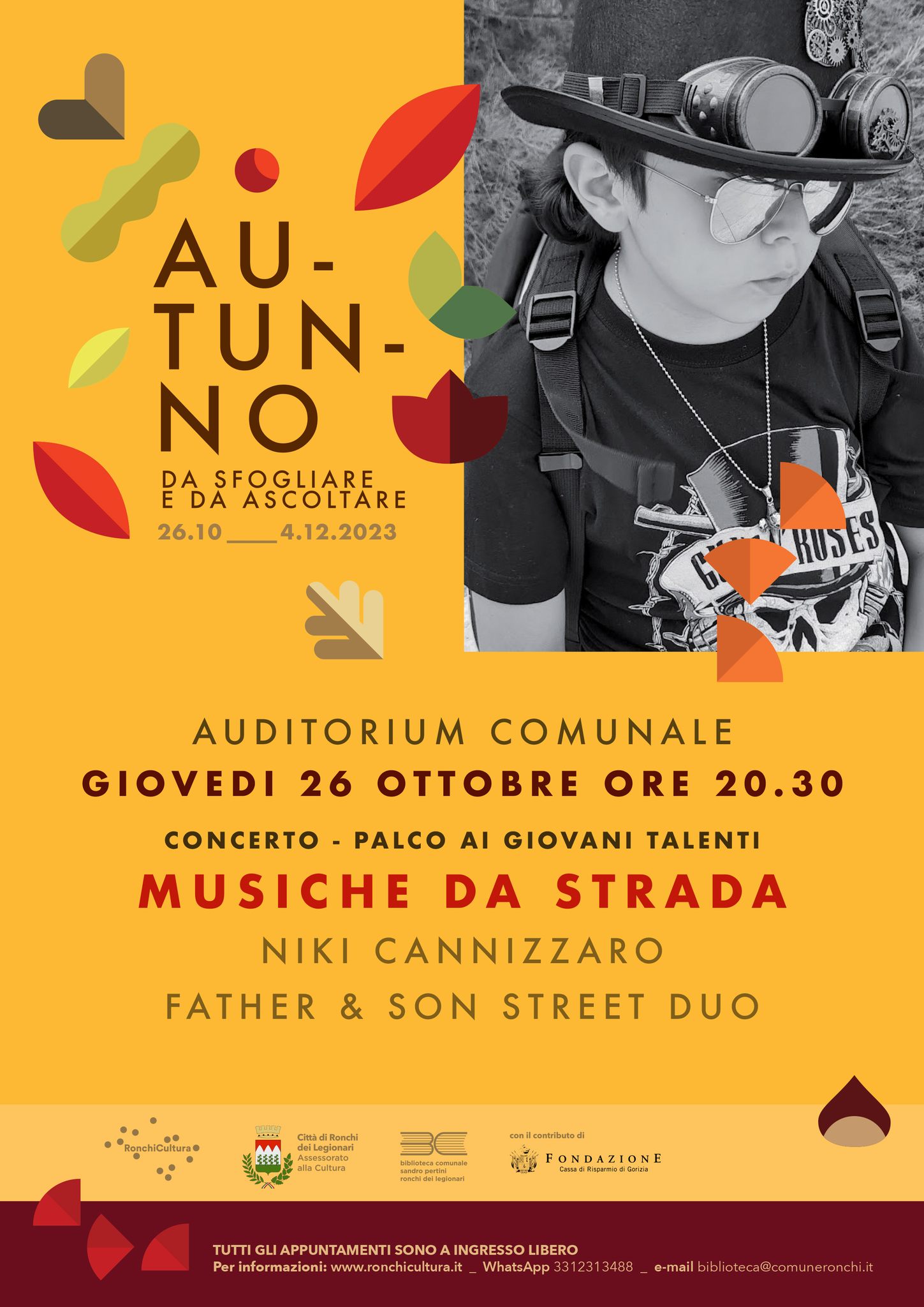 Niki Cannizzaro - Musiche da strada - EventiFVG.it