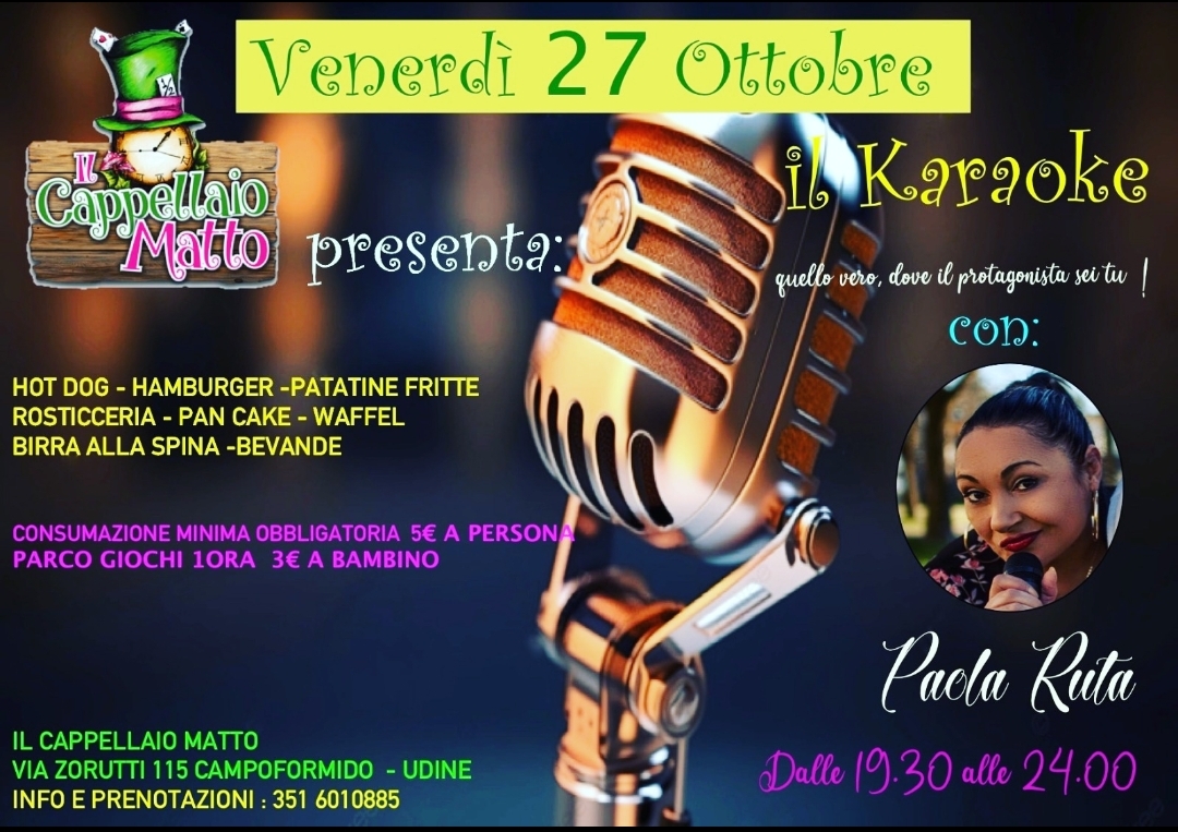 KARAOKE MATTO 🎩🎤 - KARAOKE MATTO 🎩🎤 - EventiFVG.it