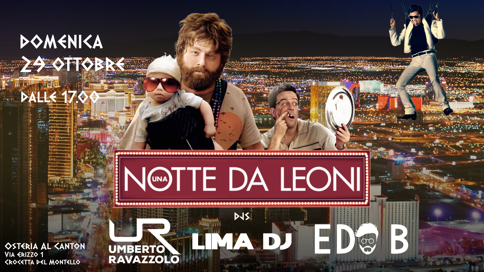 Una Notte da Leoni🦁 - Domenica 29 Ottobre - Una Notte da Leoni🦁 - Domenica 29 Ottobre - EventiFVG.it