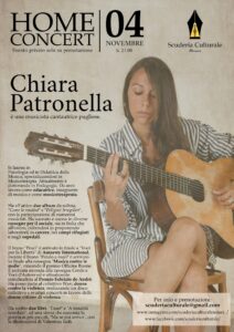 Chiara Patronella – Home Concert