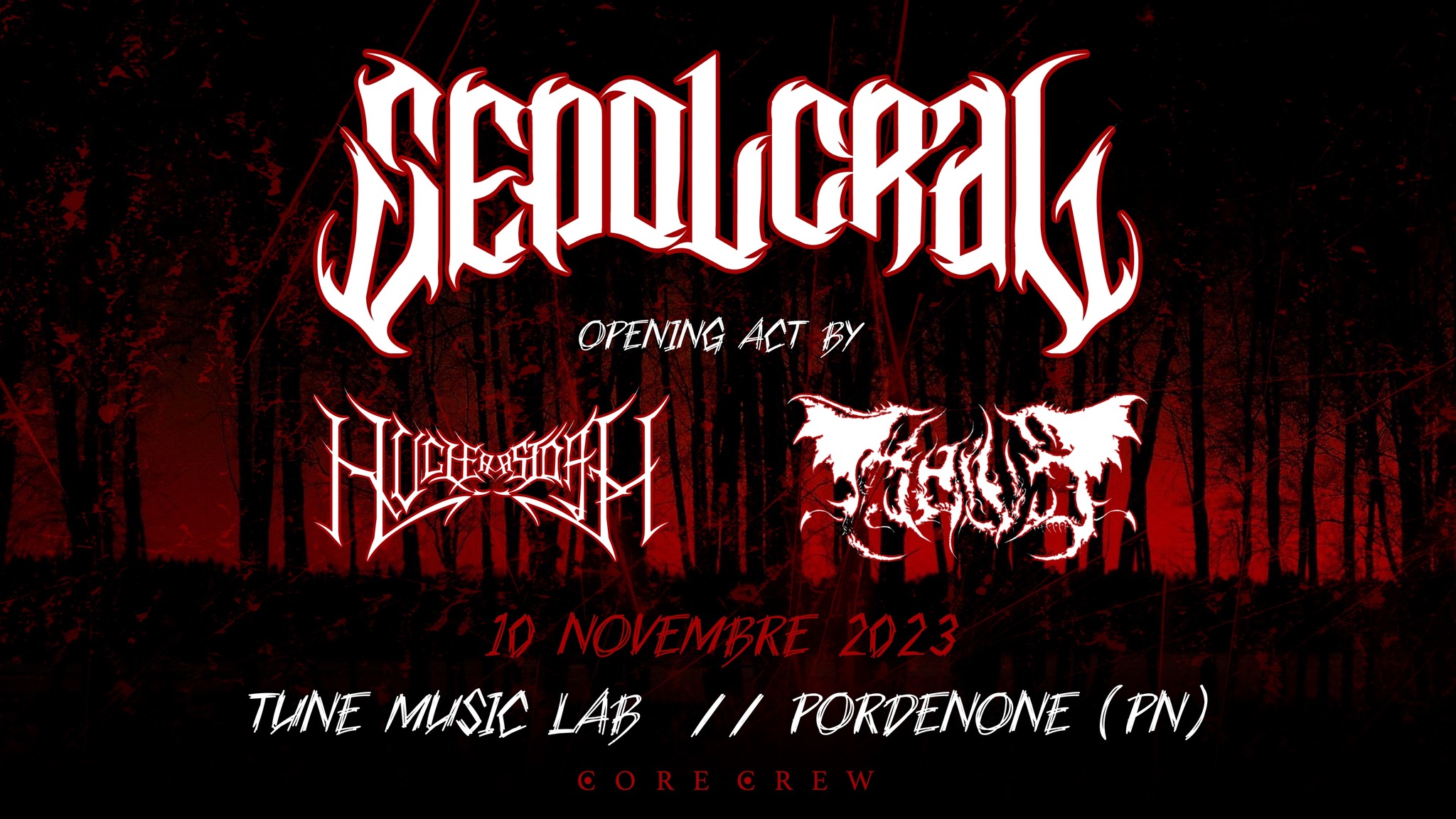 SEPOLCRAL + guests @Tune Music Lab (PN) - SEPOLCRAL + guests @Tune Music Lab (PN) - EventiFVG.it