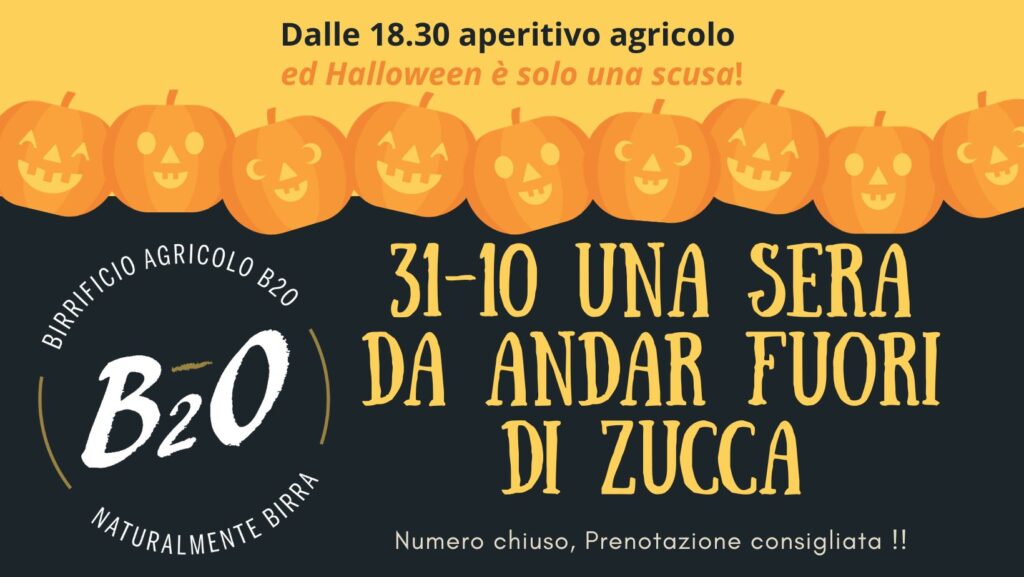 31 Ottobre al B2O serata di gusto - EventiFVG.it