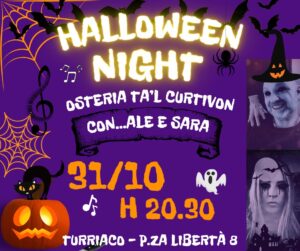 HALLOWEEN NIGHT con Ale&Sara